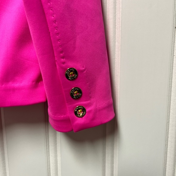 Vibrant Pink Lilly Pulitzer Braylee Size XL woman's Blazer - Picture 3 of 6